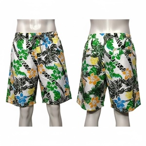 Best Manufacturer's Custom Summer Print Breathable Quick Dry Comfortable <b>Elastic</b> Waist Plus Size Drawstring 100% Cotton High - Product Image 1