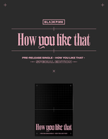 [Album original coréen] YG Entertainment BLACK PINK-how You Like That (Édition spéciale) K-POP 1 TYPE Cd-17 juillet 2020
