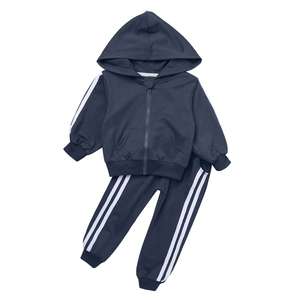 ชุดวอร์มเด็กผู้ชายสำหรับฤดูหนาว ปี 2026 คุณภาพพรีเมียม ราคาโรงงาน ระบายอากาศได้ดี ซิปแบบรูด มีฮู้ด ผ้าฟลีซ - Product Image 1