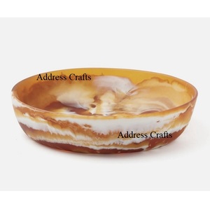 Fruteros de Resina Hechos a Mano Estilo Americano, Libres de Plomo, Ecológicos, Platos para Servir, Ensaladera, para Mesa de Comedor, Cocina, Fiestas - Product Image 6