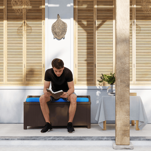 Panca da Giardino con Vano Portaoggetti - Product Image 1