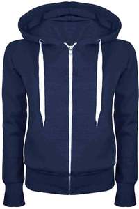 Sweat-shirts à capuche zippés épais, personnalisables, vierges, avec double fermeture éclair, coupe oversize, en molleton bouclette, pour fabricants - Product Image 6