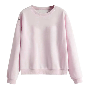เสื้อสเวตเชิ้ตคอกลมสีครีมแบบยูนิเซ็กซ์ ทรงปกติ สวมใส่สบาย ผลิตจากผ้าฝ้ายถัก เหมาะสำหรับใส่ในฤดูใบไม้ร่วง - Product Image 4