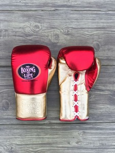 Gants de boxe de style NBNL à étiquette privée, en cuir de vachette de qualité supérieure, avec logo personnalisé, pour les clubs de boxe et les salles de sport - Product Image 5