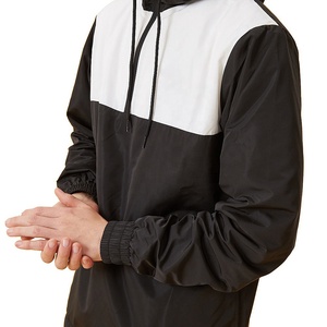 100% Nylon Half Zipper <b>Summer</b> Sports Running Training Athletic Gym Outdoor Windbreaker <b>Jacket</b> For <b>Men</b> - Product Image 3
