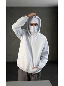 Men's 100% Cotton Full <b>Zip</b> Hoodie Fleece Sweatshirt Regular Fit <b>Zip</b> Up <b>Hooded</b> Jacket for Winter Casual Wear - Product Image 6
