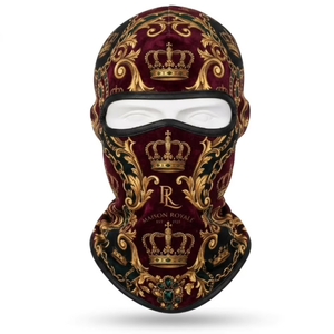 Máscaras Faciales de Esquí Sublimadas con Diseño de Calavera Cibernética Verde, Alta Calidad, 100% Poliéster, Transpirables, Impermeables, Elásticas, de Secado Rápido, con Logotipo Personalizado - Product Image 4