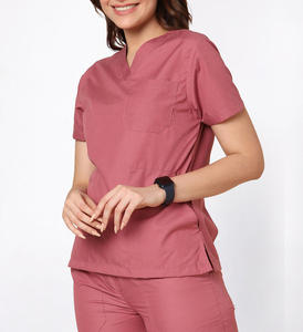 Uniformes Médicos de Verano 2026 de Alta Calidad para Hospitales Dentales, Conjuntos de Overoles Unisex con Logotipo Personalizado, Tela de Poliéster y Elastano - Product Image 1