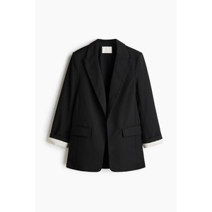 Blazer en laine unisexe pour homme, toutes couleurs, simple boutonnage, col cranté, style britannique, coupe classique, tissu tissé - Product Image 4