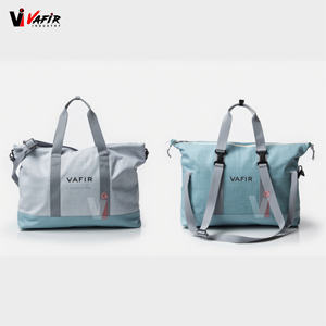 Bolsa de Deporte Grande y Resistente para Viajes, Impermeable, de Nailon/Poliéster Negro, para Hombre, con Diseños Sublimados - Product Image 2