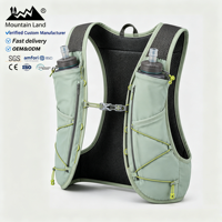 Sac à dos d'hydratation pour la course à pied OEM ODM, léger, avec poches pour gourdes souples, logo personnalisé