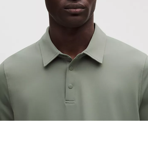 Camiseta Polo Personalizada al por Mayor 100% Poliéster para Hombre, Camisetas Polo de Golf Bordadas Personalizadas, Camiseta Polo de Poliéster para Hombre - Product Image 4