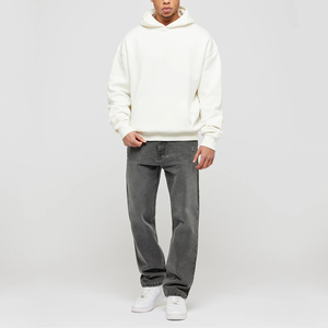 Wholesale Street Cotton Drop Shoulder Pullover Street Oversized <b>Hoodies</b> Men Custom Heavyweight Oversize <b>Plain</b> <b>Hoodies</b> 2023 - Product Image 1