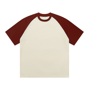 เสื้อยืดโอเวอร์ไซส์คอกลมผู้ชายลายกราฟิกพิมพ์ลายฟอกสีสไตล์สตรีทแวร์ปักลายแบบแอพพลิเค่ FIGHTING ANT ผ้าหนา - Product Image 2