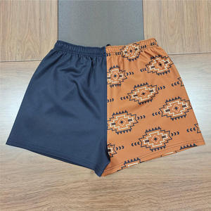 Shorts de football australiens personnalisés, écologiques, avec poches, taille élastique, respirants, imperméables, séchage rapide, taille haute pour hommes - Product Image 1