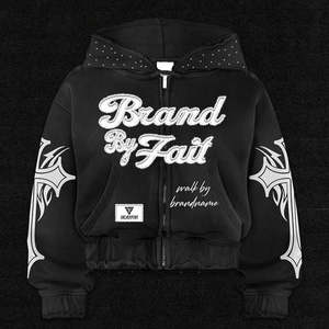 Pantalones de Chándal con Cierre de Cremallera para Hombre, Diseño Vintage con Lavado Ácido y Pedrería, Calidad Premium 2026 - Product Image 1