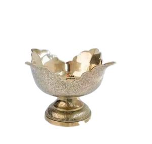 Nuevo Tazón de Servir de Diseño en Acero Inoxidable con Acabado Dorado para Hotel, Restaurante y Bar - Product Image 1