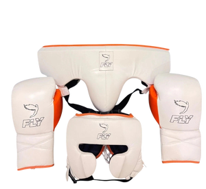 Ensemble de boxe professionnel, nouveau modèle, personnalisé, 100% cuir véritable, OEM, vente en gros, respirant, léger, pour l'entraînement - Product Image 1