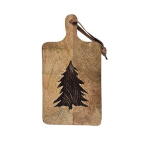 Tabla de Cortar de Madera de Acacia Orgánica, Decoración Navideña, Tabla de Cortar de Madera para Cocina, Tamaño y Forma Personalizables - Product Image 2