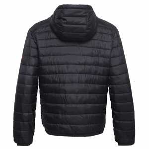 Veste d'hiver en coton pour femme, nouveau style coréen, coupe ample, à capuche, col montant, avec revers - Product Image 1