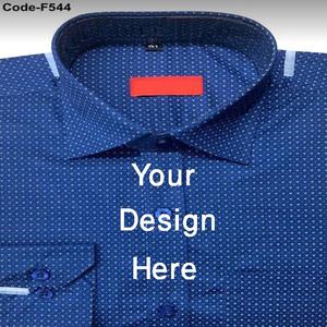 Meilleure vente bureau pour hommes chemise formelle à manches longues 100% coton qualité supérieure exportation Bangladesh grande taille dernière conception pas cher - Product Image 4