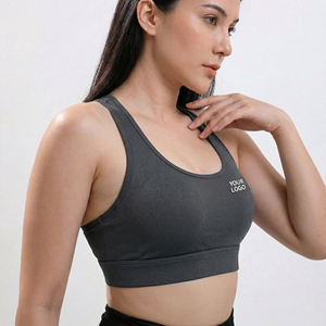 Sujetador deportivo para mujer con almohadillas extraíbles, diseño cruzado, de alto soporte, tipo top corto, para correr, fitness y yoga - Product Image 6