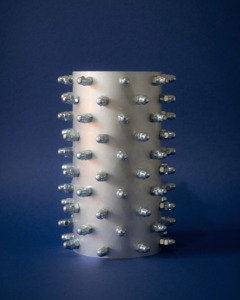 Maceta Decorativa de Metal Galvanizado para Plantas Artificiales, Decoración de Balcón, Estante y Repisa, de la India - Product Image 4
