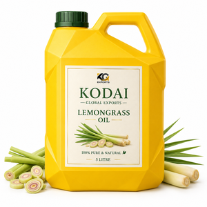 Aceite Esencial de Limoncillo de Tamil Nadu 100% Puro y Natural de Primera Calidad, Destilado al Vapor, para Aromaterapia y Cuidado Facial, Kodai Global Export - Product Image 1