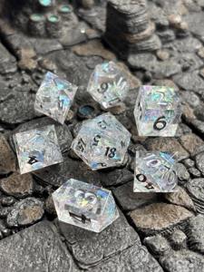 Meilleures ventes : Ensemble de dés en résine polyédriques de qualité industrielle pour jeux de table Dungeons and Dragons, vente en gros en gros volume - Product Image 2