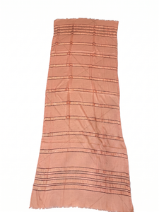 Wholesale Women Viscose Voile <b>Shawl</b> Metallic Striped Lightweight Breathable Hijab Scarf Long Wrap Bulk OEM - Product Image 2
