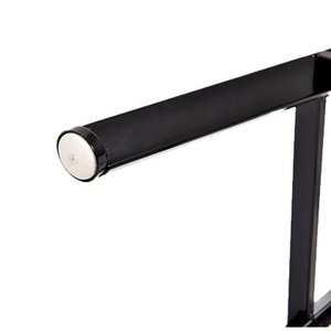 Tabouret de bar pivotant en bois massif de design industriel avec repose-pieds confort pour comptoir de cuisine, comptoir de bar, tabouret de bar et de pub - Product Image 3