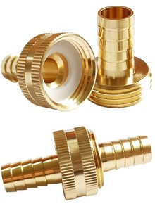 Coude pivotant en laiton DOT, surface lisse, raccords de ligne d'air à connexion rapide, filetage NPT pour système d'air de camion - Product Image 4