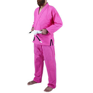 BJJ Uniform 100% Cotton Pearl Weave Lightweight Durable Gi Jacket Pants Reinforced Stitching Quick Dry Judo Training - Product Image 2