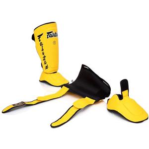Protector de Espinillas de Boxeo Profesional de la Mejor Calidad, en Cuero, con Ajuste Ajustable para Kickboxing, MMA y Muay Thai - Product Image 2