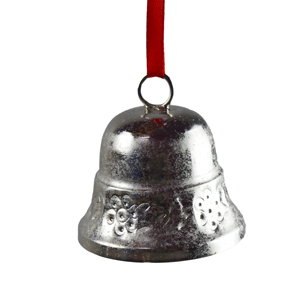 Vente Directe Z.HANDICRAFTS Cloches de Noël Vintage Écologiques en Métal à Suspendre, Grandes Cloches Artisanales, Cadeau Souvenir, Article Très Vendu pour Églises - Product Image 5
