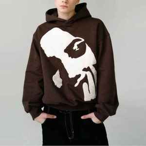 Sudadera con capucha para hombre de alta calidad, 100% algodón, estilo urbano de invierno, gruesa de 300 g/m², estilo oversize y corto, a la moda. - Product Image 3