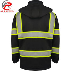 Chaqueta Softshell de Alta Visibilidad y Calidad Premium, Impermeable, de Poliéster, Ropa de Trabajo de Seguridad con Logotipo Personalizable 2026 para Hombre - Product Image 5