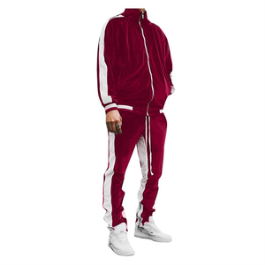 <b>Men's</b> Custom Casual Solid Sport Tracksuits for Winter Jogging & Running Training Breathable Fleece Made in Pakistan - Product Image 1