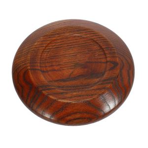 Plateau à pain en bois lisse pour la maison, ustensiles de cuisine, assiette à épices ronde - Product Image 3