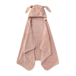 Serviette de bain à capuche en molleton 100% coton doux, imprimée sur mesure, super absorbante, pour nouveau-nés - Product Image 3