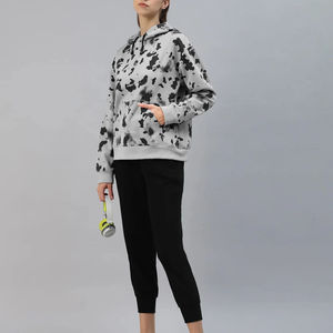 VIBE SEWN Survêtement décontracté unisexe pour femme, personnalisé, respirant, en polyester/coton, coupe oversize, imprimé sérigraphié, manches longues, écologique - Product Image 6