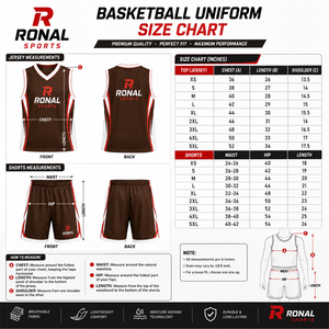 Conjunto de Camiseta de Baloncesto sin Mangas Unisex RONAL SPORTS, Sublimada, con Cuello en V, Corte Regular, para Adultos, Todas las Temporadas - Product Image 6
