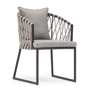 Modern Aluminum Frame <b>Dining</b> <b>Chair</b> Commercial Restaurant Hotel Cafe Furniture Wholesale Supplier OEM ODM Manufacturer - Product Image 1