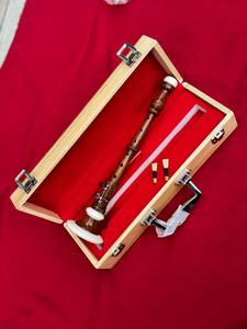 Bombardino musical Obexa de palo de rosa marrón para práctica con 2 cañas y estuche rígido - Product Image 5