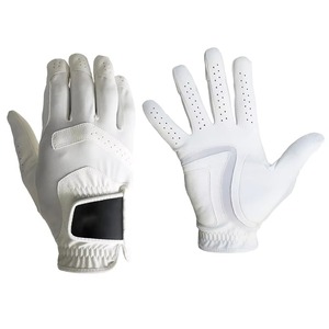 High Quality Durable Sports Golf Gloves for Adults Soft Breathable Cabretta Genuine Leather <b>Light</b> Weight Long Lasting Hand Fit - Product Image 1