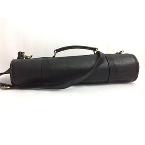 Bolsa enrollable para cuchillos de cuero personalizada Maysara Impex con asa, estuche enrollable para guardar cuchillos de chef para 8 cuchillos, hecha de cuero de grano completo. - Product Image 4