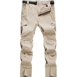 Pantalones de Mezclilla Personalizados 100% Algodón, Corte Recto, Estilo Vintage, Lavado Desgastado, Pantalones Cargo para Hombre - Product Image 4