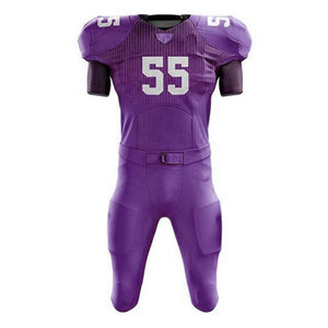 Conjunto de Uniforme de Fútbol Americano Personalizado para Hombre - Jersey y Pantalones 100% Poliéster, Impresión Digital, Bordado, Nombre del Equipo en la Parte Delantera, Secado Rápido - Product Image 4