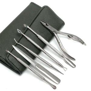 Morje Surgical Multi Color Custom Made Professional Portable Durable Stainless Steel Manicure Kit <b>Nail</b> Clippers <b>Files</b> Adult Use - Product Image 1