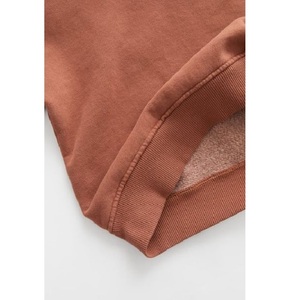 Hoodie court surdimensionné de haute qualité pour hommes, anti-plis, écologique, personnalisable, export - Product Image 3